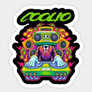 COOLIO RAPPER Sticker